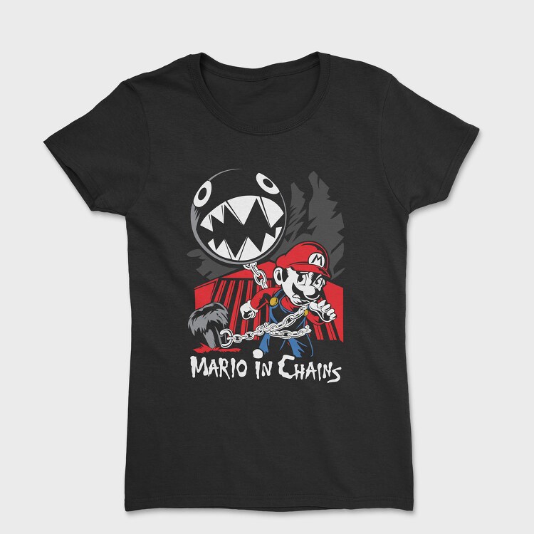 Mario In Chains, Women's T-Shirt
