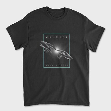 Minimal Hands, Unisex Men's T-Shirt