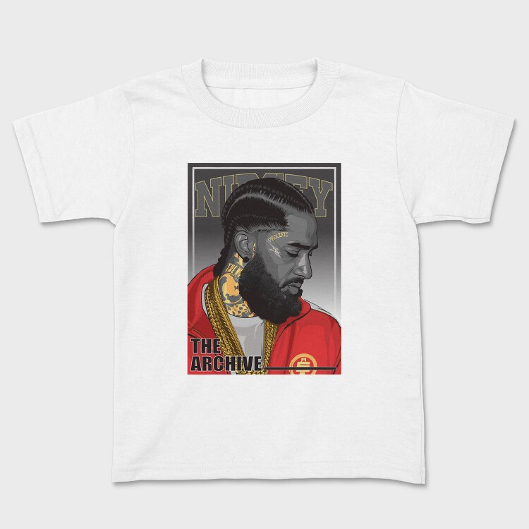 Nipsey Hussle, Kids' T-Shirt