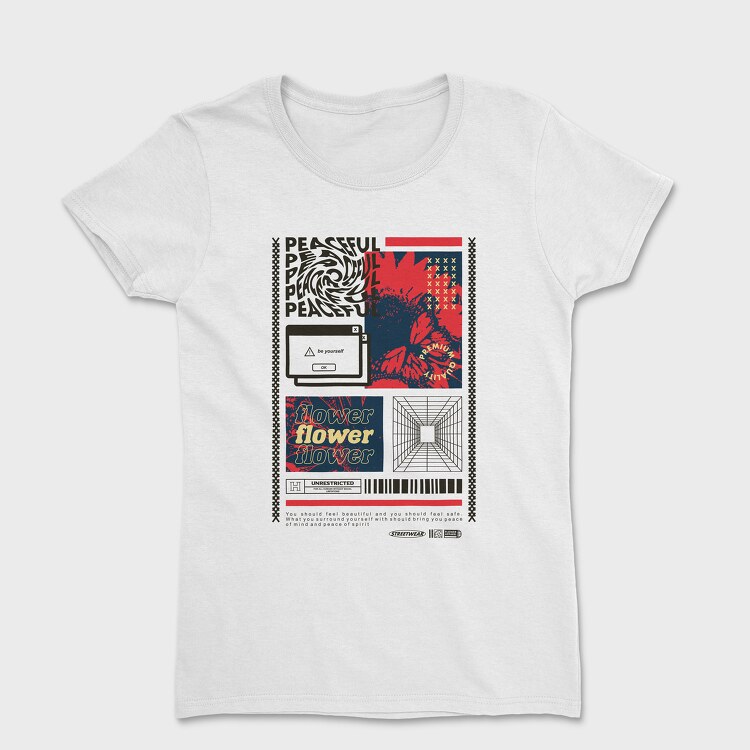 Peaceful 1, Women's T-Shirt