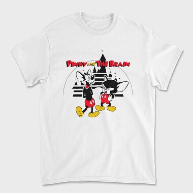 Pinky & the Brain 5, Unisex Men's T-Shirt