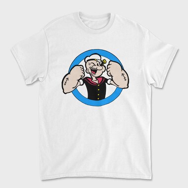 Popeye 8, Unisex Men's T-Shirt