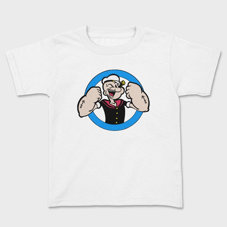 Popeye 8, Kids' T-Shirt