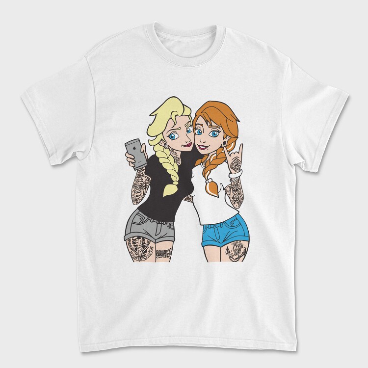 Princess Rockstar 1, Унисекс Мъжка Тениска