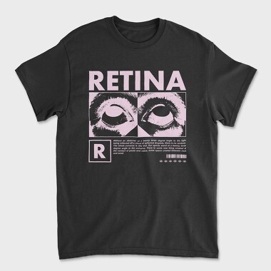 Unisex Men's T-Shirt, Retina 2