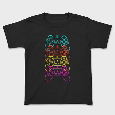 Retro Controller, Kids' T-Shirt