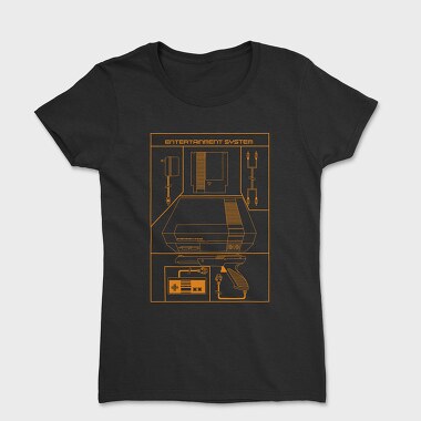 Retro Gaming Entertainment System, Women's T-Shirt