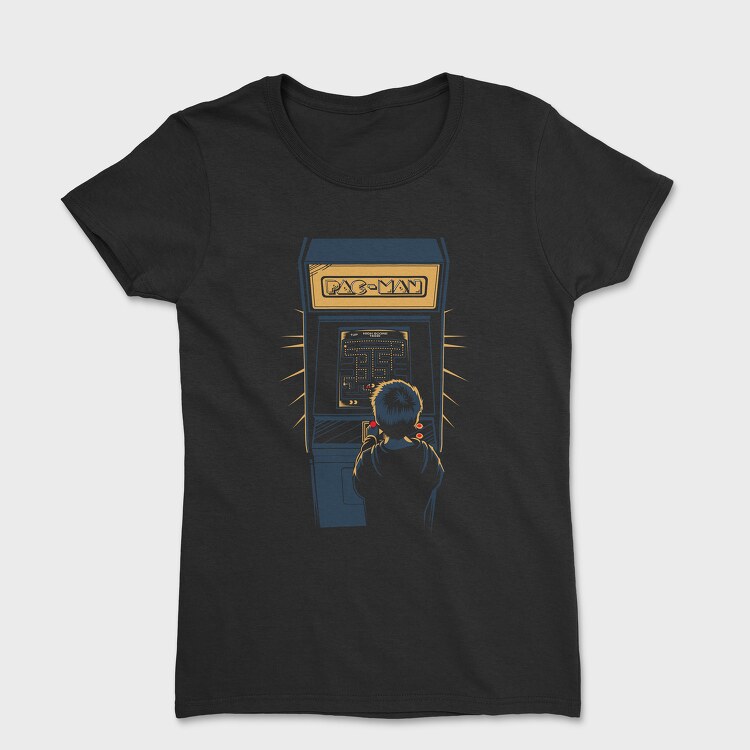 Retro Gaming Pac Man Game, Women's T-Shirt