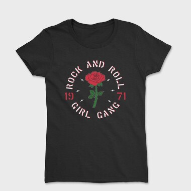 Women's T-Shirt, Rock And Roll