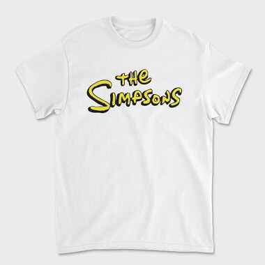 Simpsons Logo, Унисекс Мъжка Тениска