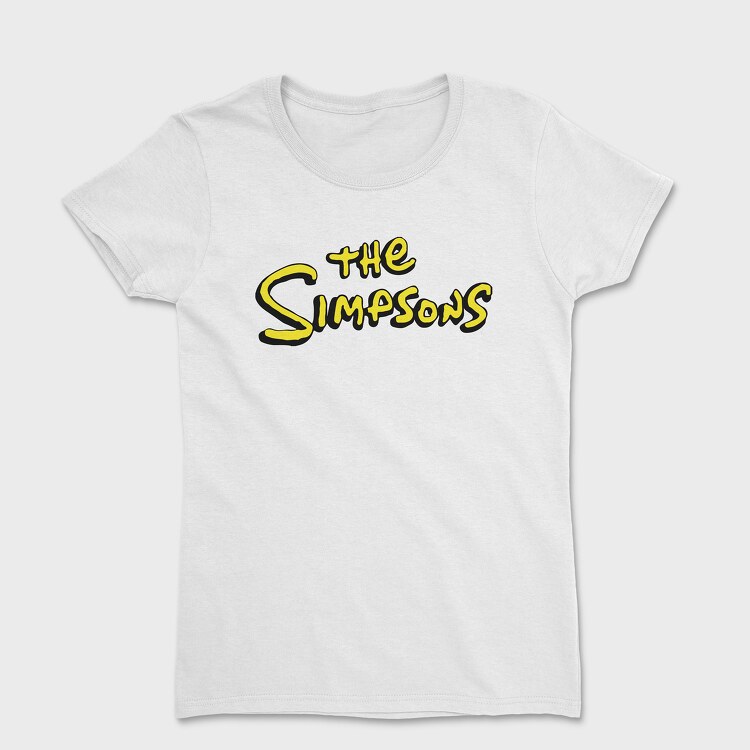 Simpsons Logo, Дамска Тениска