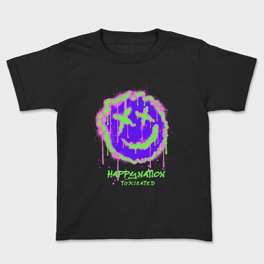 Smile Face, Kids' T-Shirt