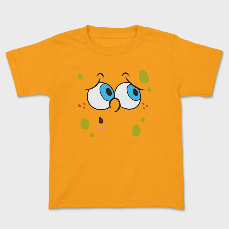SpongeBob face 12, Kids' T-Shirt