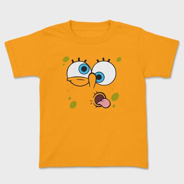 SpongeBob face 14, Kids' T-Shirt
