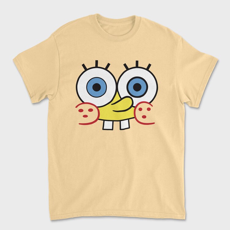 SpongeBob face 17, Унисекс Мъжка Тениска