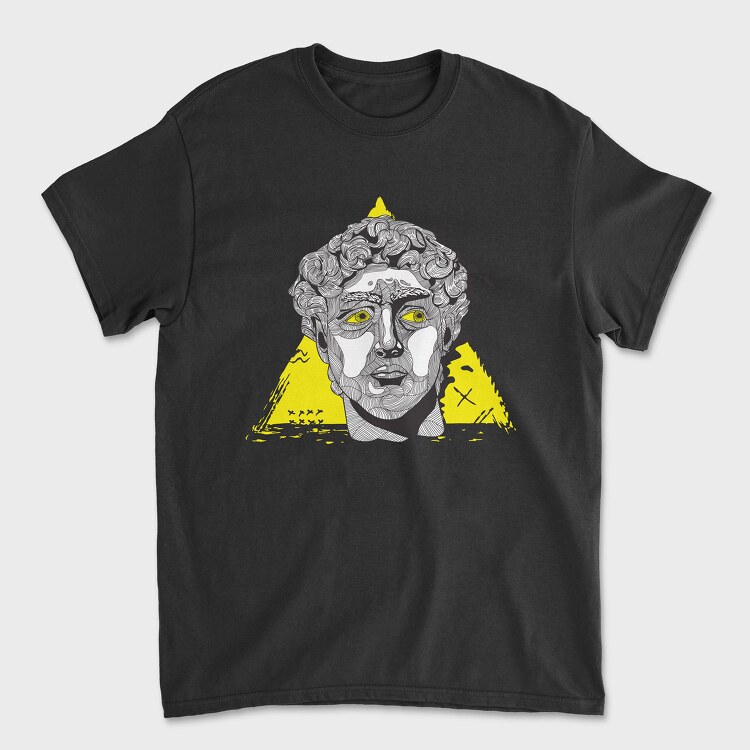 Statue, Unisex Men's T-Shirt
