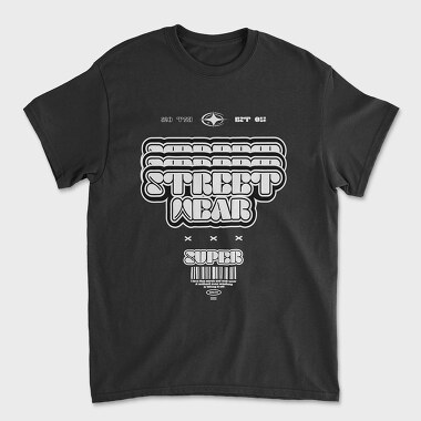 Street Waer 1, Унисекс Мъжка Тениска