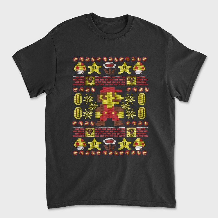 Super Mario 15, Unisex Men's T-Shirt