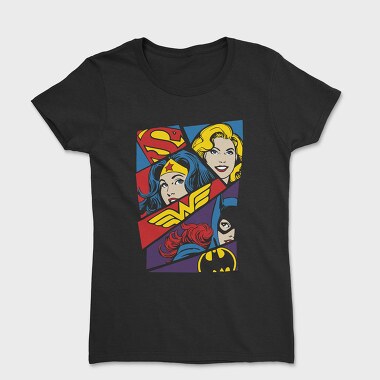 Supergirl Wonder Woman Batwoman, Women's T-Shirt
