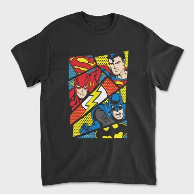 Superman Batman, Унисекс Мъжка Тениска