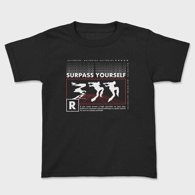 Surpass Yourself 2, Kids' T-Shirt