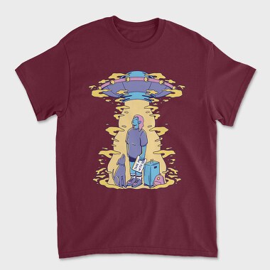 Take Me With You Ufo, Unisex Men's T-Shirt