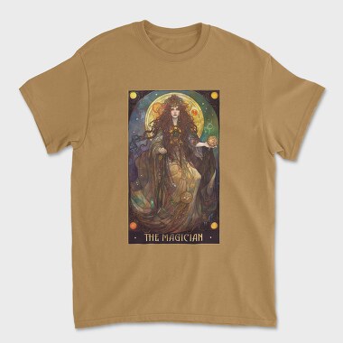 Tarot Card the Magician, Unisex Men's T-Shirt
