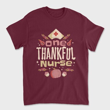 Unisex Men's T-Shirt, Thankful Nurse