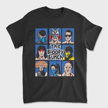 The Bloody Bunch Mortal Kombat, Unisex Men's T-Shirt