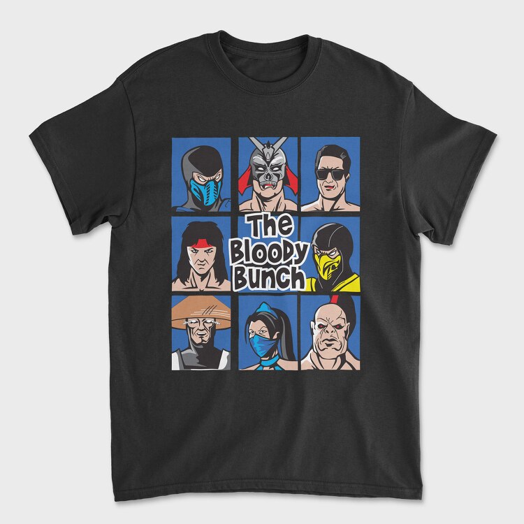 The Bloody Bunch Mortal Kombat, Унисекс Мъжка Тениска