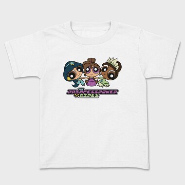 The Powerpuff Girls Jazmin Megara, Kids' T-Shirt