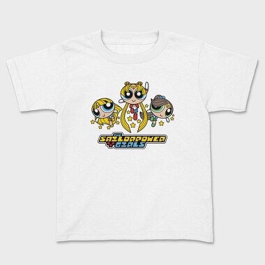 The Powerpuff Girls Sailor, Kids' T-Shirt