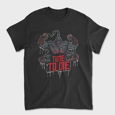 Time to Die Mortal Kombat, Unisex Men's T-Shirt