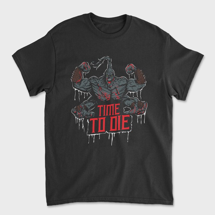 Time to Die Mortal Kombat, Unisex Men's T-Shirt