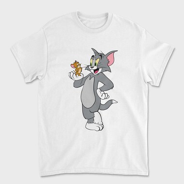 Tom and Jerry 3, Unisex Men's T-Shirt