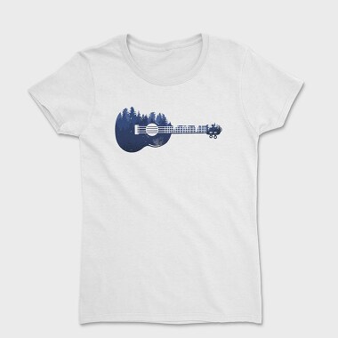 Ukulele Landscape, Women's T-Shirt