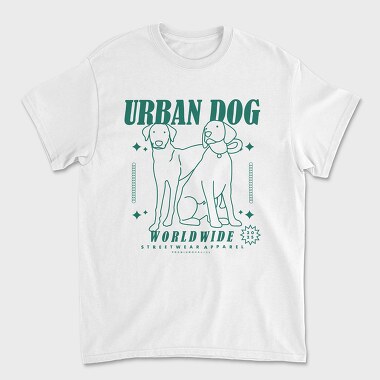 Urban Dog 2, Unisex Men's T-Shirt