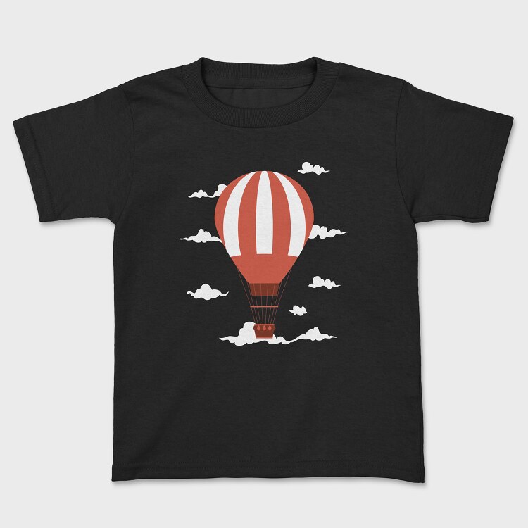 Hot Air Balloon, Kids' T-Shirt
