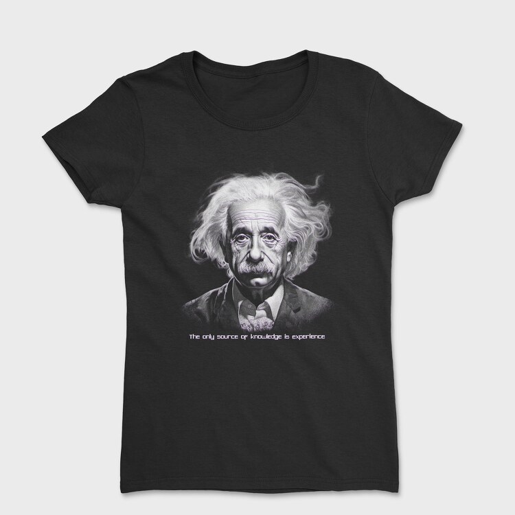 Einstein Phrase, Women's T-Shirt