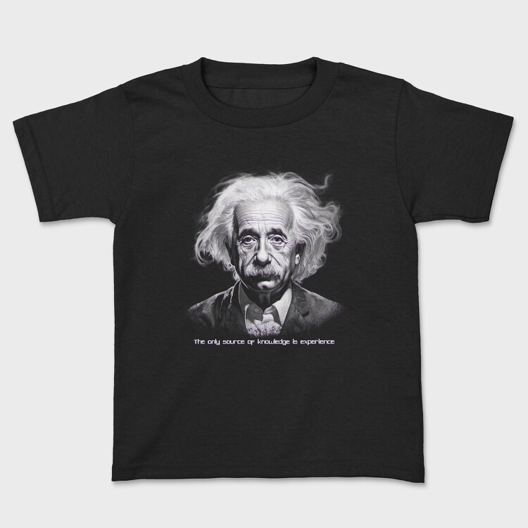 Einstein Phrase, Kids' T-Shirt