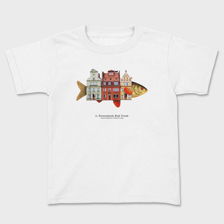 House Animal Fish, Kids' T-Shirt