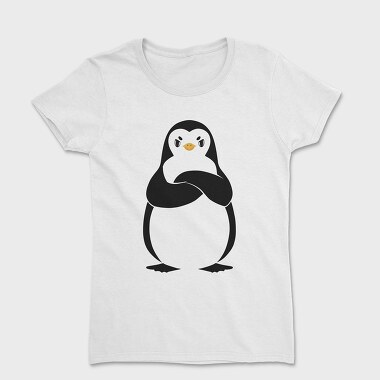 Women's T-Shirt, Angry Pinguin