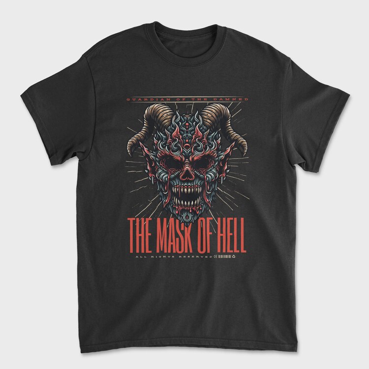 The Mask of Hell, Unisex Men's T-Shirt