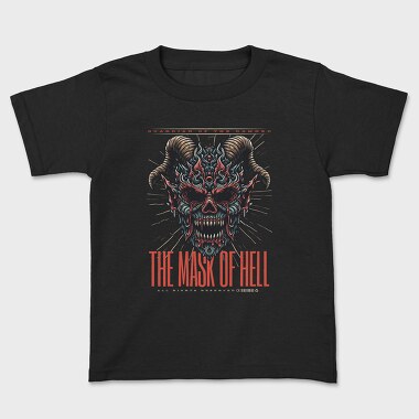 The Mask of Hell, Kids' T-Shirt