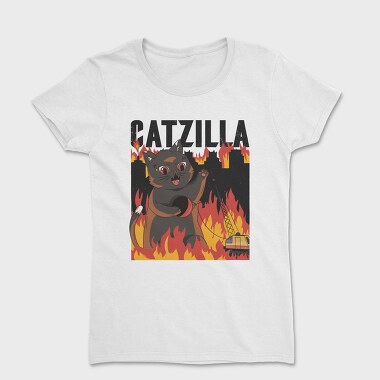 Catzilla, Women's T-Shirt