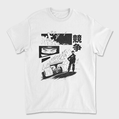 Anime Race 1, Unisex Men's T-Shirt