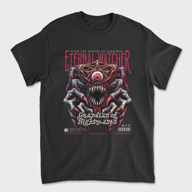 Eternal Watcher, Unisex Men's T-Shirt