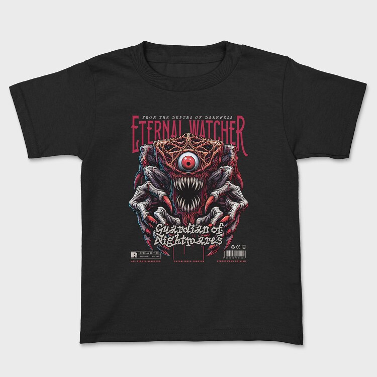 Eternal Watcher, Kids' T-Shirt