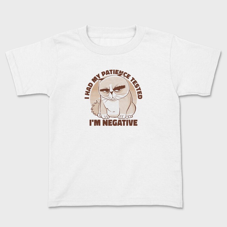 I Had My Patience Tested, Kids' T-Shirt