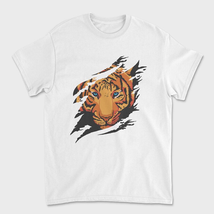 Tiger Ripped, Unisex Men's T-Shirt